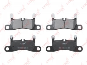 колодки дисковые! задние\ Porshce Cayenne 3.0-4.8 10> BD-8051 LYNXAUTO