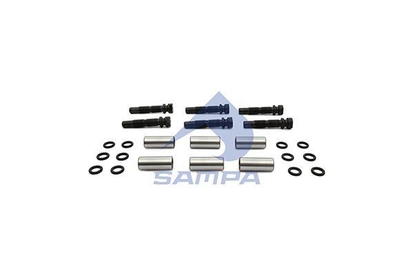 Ремкомплект SCANIA пальца рессоры (болт,палец,упл.кольца) SAMPA 040.509A SAMPA