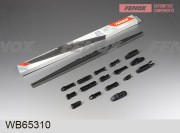 щетка зимняя! 650mm 15 адаптеров универсальная WB65310 FENOX