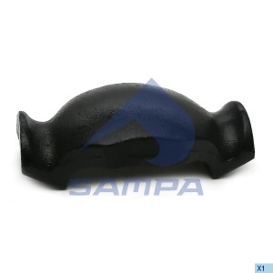 Сегмент BPW стремянки двойной под рессору L=70 (балка d=120мм) SAMPA 071100 SAMPA