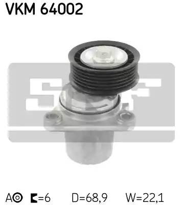 MAZDA 6 (GG) (2002-2007) VKM64002 SKF