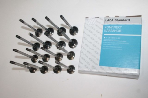 Клапан впуск/выпуск ВАЗ-2112 комплект 16шт. АвтоВАЗ 21120100701085 LADA VAZ