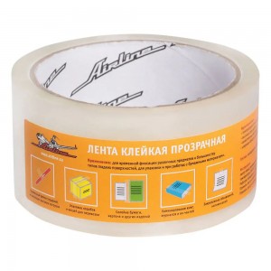 Скотч прозрачный 48ммх 50м /AIRLINE/ AAT-S-01 AIRLINE