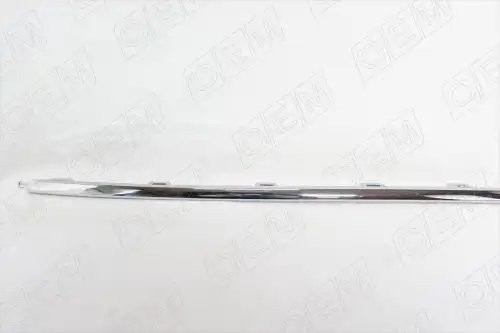 Молдинг бампера заднего центральный Volkswagen Polo sedan 5 2015-2020, хромирова OEM3721 OEMPARTS