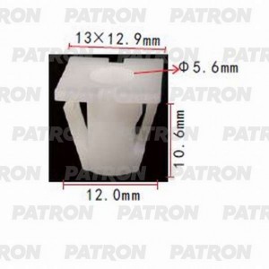 КРЕПЛЕНИЕ МОЛДИНГА HYUNDAI ACCENT /GETZ /MATRIX P370649 PATRON