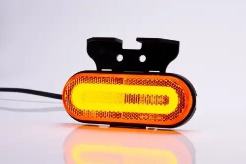 фонарь габаритный! LED, желтый, 120х47, с проводом 0.5м\ FT072ZLED FRISTOM