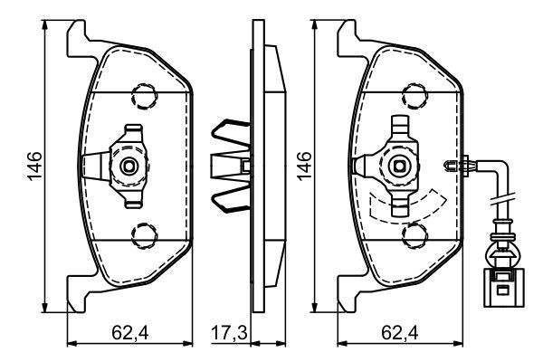 SKODA OCTAVIA (A7) (2013>) 0986494721 BOSCH