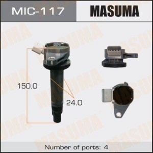 катушка зажигания!\ Daihatsu Copen/Materia/Sirion/Terios 1.3/1.5i 05> MIC-117 MASUMA