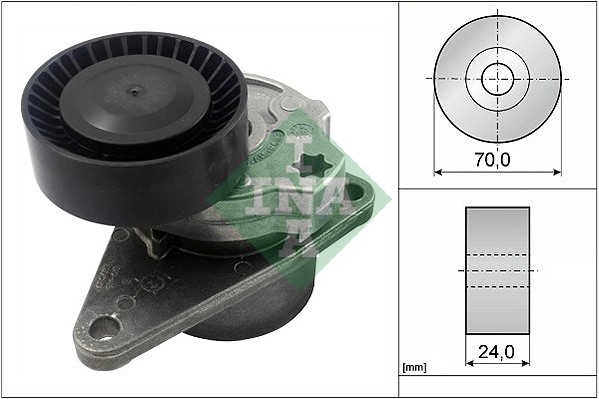 Натяжитель ремня VOLVO S40/S60/S80 534010310 534010310 INA