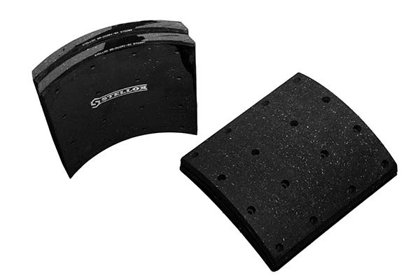 накладки торм.с ЗАКЛЕПК.1 рем!19933 (413x254)(6.35x19.5 64)\Scania 93/113/143/94 8501091SX STELLOX