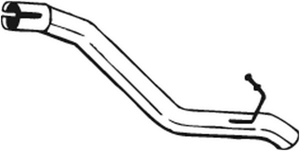 Труба выхлопная глушителя FORD Focus (05-) BOSAL 751-393 BOSAL