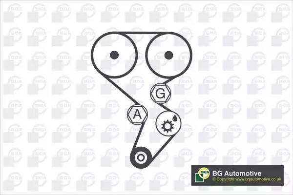 ремкомплект ГРМ!\ Renault Megane/Laguna 1.6 16V 02> TB7303K BG AUTOMOTIVE