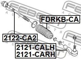 Наконечник рулевой левый FORD MONDEO CA2 2007-2014 2121-CALH 2121-CALH FEBEST