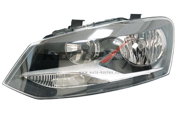 Фара VW Polo (10-) передняя левая KORTEX KHL8015STD KORTEX