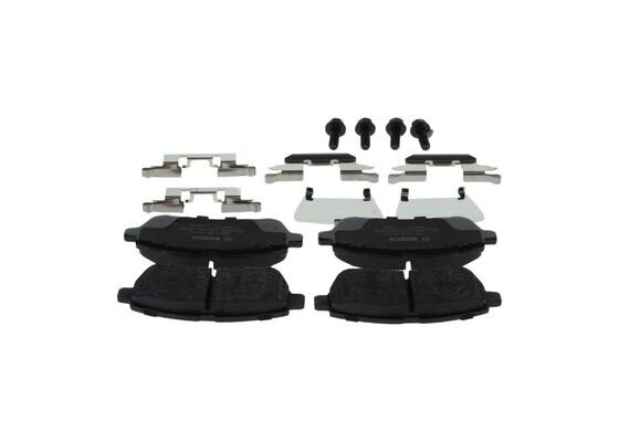 Колодки тормозные FORD Fiesta (08-) передние (4шт.) BOSCH 0 986 494 652 BOSCH