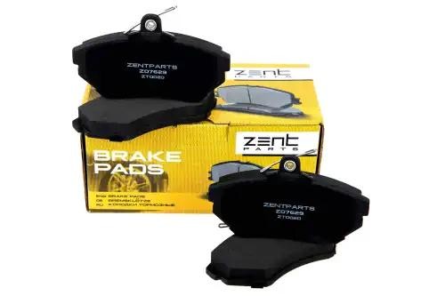 колодки дисковые передние!\ VW Golf III/Polo, Seat Toledo/Ibiza 1.4-1.9TDi 95> Z07629 ZENTPARTS