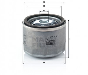 Фильтр воздушный C77/7 Mann-Filter C 77-7 MANN FILTER