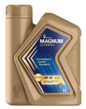 Масло моторное РОСНЕФТЬ MAGNUM Ultratec 5W30 SL/CF/A5/B5 синт.1л 40815332 ROSNEFT