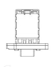 Резистор CHEVROLET Lacetti (04-) отопителя LUZAR LFR 0563 LUZAR
