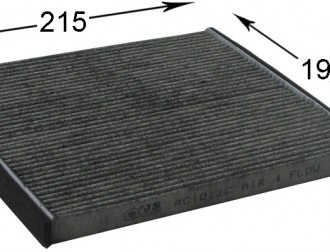 Фильтр салона угольный GEELY EMGRAND, TOYOTA COROLLA E12 AC21101C AC21101C AZUMI