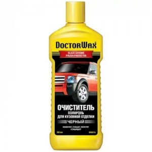 Полироль пластика и резины 300мл черная DOCTOR WAX DW8316 DOCTOR WAX