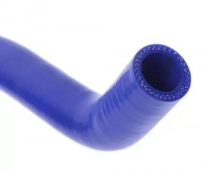 Патрубок ГАЗель Next отопителя дополнительного (d=20) синий силикон MEGAPOWER 81012016 MEGA POWER
