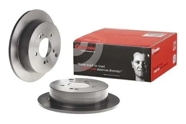 Диск тормозной HYUNDAI Tucson (04-),Santa Fe (00-) KIA Sportage (04-) задний (1ш 08.A446.11 BREMBO