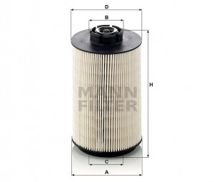 Фильтр топливный DXI5/DXI7 PU1058X MANN FILTER