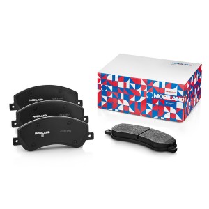 Колодки тормозные дисковые передние (4 шт.) с п/шум. пласт. для а/м FORD TRANSIT 429103950 MOBILAND