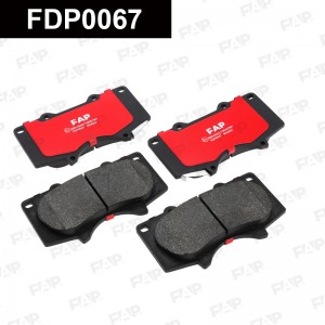 Тормозные колодки дисковые смесь CERAMIC FDP0067 FDP0067 FAP