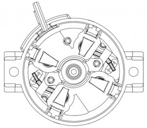Узел щеточный стартера VBS 1604 START VOLT