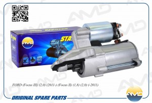 Стартер (11T) FORD Focus III, 2,0, 2011-, Focus II, 1,8, 2,0, -2011 AMDEL777 AMD.EL777 AMD