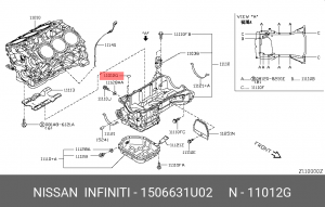 Сальник 15066-31U02 15066-31U02 NISSAN