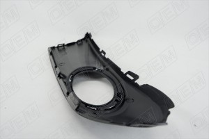 Окантовка противотуманной фары левая Volkswagen Polo sedan 5 2010-2015, под хром OEM1320L OEMPARTS