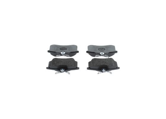 Колодки тормозные PEUGEOT 307 CITROEN C4 задние (4шт.) BOSCH 0 986 494 387 BOSCH
