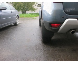 брызговики задние! термоэластопласт\ Renault Duster I 15> 24701002 RIVAL