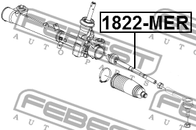 Тяга рулевая 1822-MER 1822-MER FEBEST