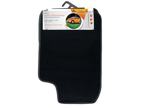 Коврик салона универсальный ворс черный (4 предмета) AIRLINE ACM-CM-05 AIRLINE