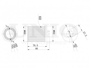 Фильтр масляный (eco) FLT-20094 UNIO
