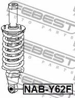 Сайлентблок передн амортизатора NISSAN PATROL Y62 2010- NAB-Y62F NAB-Y62F FEBEST