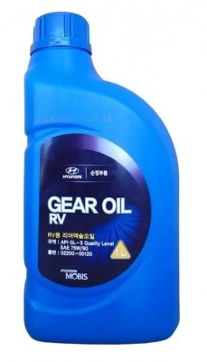 Масло трансмиссионное HYPOID GEAR OIL 75W-90, GL5  02200-00120 0220000120 HYUNDAI KIA