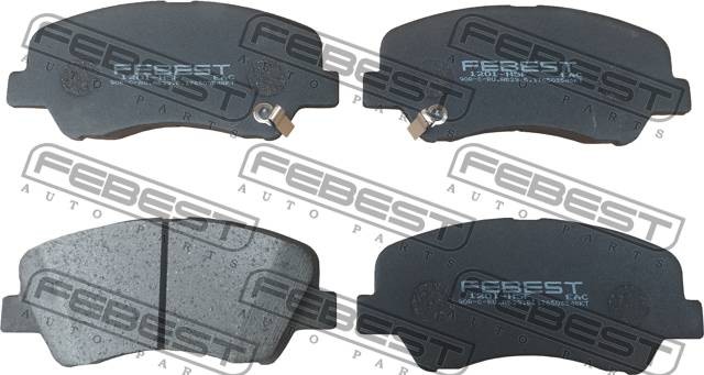 Колодки передние HYUNDAI CRETA 1201-H5F 1201-H5F FEBEST