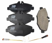 Колодки дисковые MERCEDES-BENZ W211 2.0-2.4/2.0CDi/2.7CDi 02 BP31342W BP31342W SB NAGAMOCHI