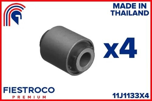 Комплект (4 шт) сайлентблоков задних рычагов Nissan X-trail, Qashqai 11J1133X4 11J1133X4 FIESTROCO