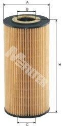 фильтрующий элемент масла !(б) \MAN TGA/TGL/TGM D0834/36 , MB Sprinter TE630 MFILTER AUTOMOTIVE FILTERS