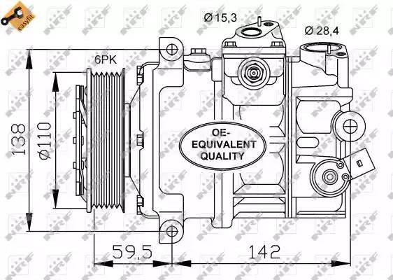 SEAT / SKODA / VW 32147 NRF