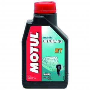 Масло моторное для 2-х тактных двигателей лодок MOTUL OUTBOARD 2T мин.1л 102788 MOTUL
