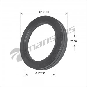 Сальник Fruehauf 107.5*152.2*28.5 GR123 MANSONS
