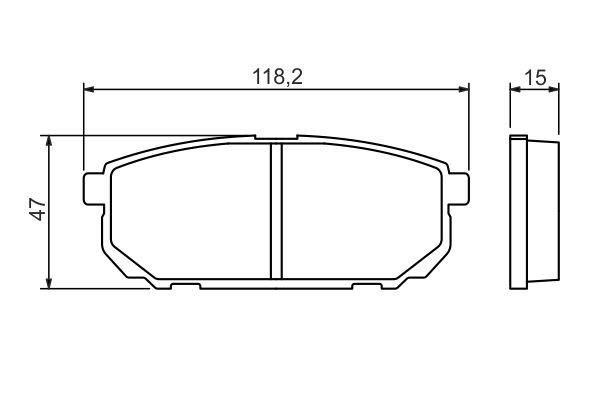 KIA SORENTO (2002-2009) 0 986 494 388 BOSCH