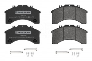 колодки дисковые! п. с направл.206x110.2x25\ Iveco Eurocargo 120/130/150E.15/18/ M2629032 MARSHALL